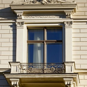 Window in the Benjamins’ House Facade, Riga Window in the Benjamins’ House Facade, Riga