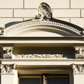 Decorative Mouldings of Benjamins’ House Facade Decorative Mouldings of Benjamins’ House Facade