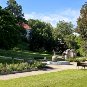 Kandava pie Bruņinieku pilskalna Kandava pie Bruņinieku pilskalna