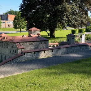 Kandavas bruņinieku pils makets Kandavas bruņinieku pils makets