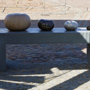 Tēlnieka Gļeba Panteļejeva veidotā svaru ekspozīcija Tēlnieka Gļeba Panteļejeva veidotā svaru ekspozīcija