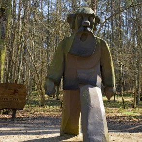 Lutausis Tērvetes dabas parkā Lutausis Tērvetes dabas parkā