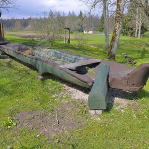 "Spāres laiva", Spāres muižas parks "Spāres laiva", Spāres muižas parks