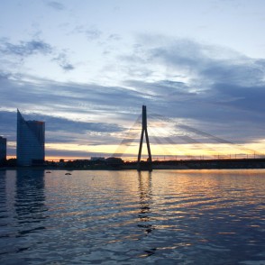 Rīga pēc saulrieta Rīga pēc saulrieta
