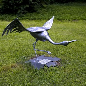 Dzērves skulptūra (Tērvete) Dzērves skulptūra (Tērvete)