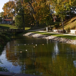 Kuldīgas Pils parks Kuldīgas Pils parks