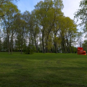 Reņķa dārza pavasara panorāma Reņķa dārza pavasara panorāma