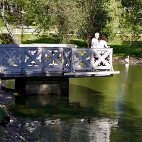 Terase Cēsu Pils parkā Terase Cēsu Pils parkā