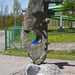 Akmens skulptūra pie Ventspils akvaparka Akmens skulptūra pie Ventspils akvaparka