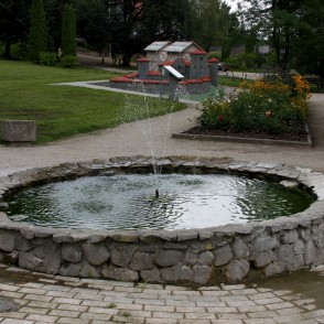 Bruņinieku pils makets, Kandava Bruņinieku pils makets, Kandava