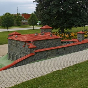 Bruņinieku pils makets, Kandava Bruņinieku pils makets, Kandava