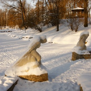 R. Āboliņa zvejnieku skulptūras R. Āboliņa zvejnieku skulptūras