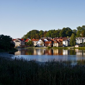 Talsu pilsētas ainava Talsu pilsētas ainava