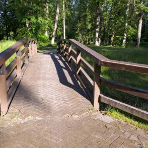 Ejot pa Elejas muižas parku Ejot pa Elejas muižas parku