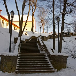 Kāpnes Cēsu Pils parkā Kāpnes Cēsu Pils parkā