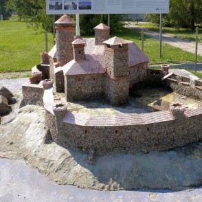 Rēzeknes pils makets Rēzeknes pils makets