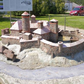 Rēzeknes pils makets Rēzeknes pils makets