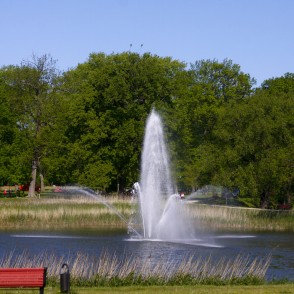 Strūklaka Reņķa dārzā Ventspilī Strūklaka Reņķa dārzā Ventspilī