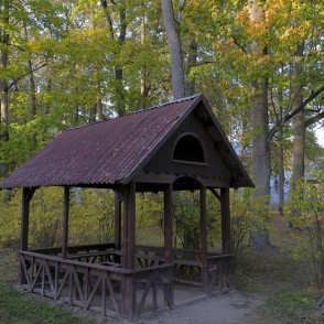 Nojume Zaļās muižas parkā Nojume Zaļās muižas parkā