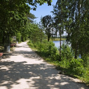 Ogres upes promenāde Ogres upes promenāde