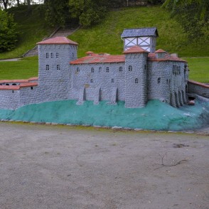 Bruņinieku pils makets, Kandava Bruņinieku pils makets, Kandava