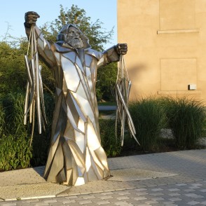 Zvejnieka skulptūra Engures Zušuciema parkā Zvejnieka skulptūra Engures Zušuciema parkā