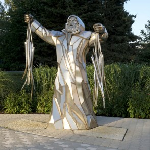 Zvejnieka skulptūra Engures Zušuciema parkā Zvejnieka skulptūra Engures Zušuciema parkā