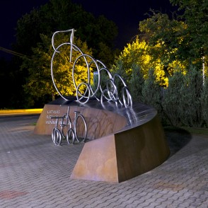 Vides objekts Latvijas Riteņbraucēju Vienības braucienam Siguldā Vides objekts Latvijas Riteņbraucēju Vienības braucienam Siguldā