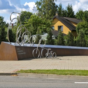 Vides objekts Latvijas Riteņbraucēju Vienības braucienam Siguldā Vides objekts Latvijas Riteņbraucēju Vienības braucienam Siguldā