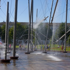 Ventspils Lielā laukuma strūklaka Ventspils Lielā laukuma strūklaka