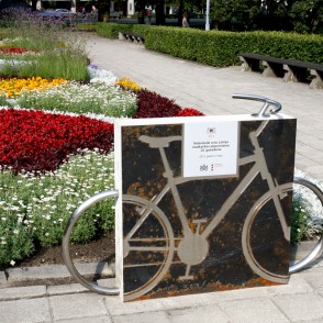 Vides objekts Velosipēds, Esplanāde Vides objekts Velosipēds, Esplanāde