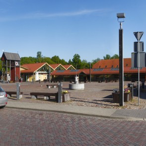 Ventspils Tirgus laukuma panorāma Ventspils Tirgus laukuma panorāma