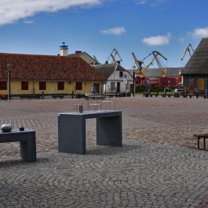 Tēlnieka Gļeba Panteļejeva veidotā svaru, tilpumu un mēru ekspozīcija Tēlnieka Gļeba Panteļejeva veidotā svaru, tilpumu un mēru ekspozīcija