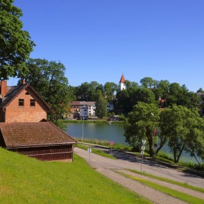 Skats uz Talsiem no Ķēniņkalna Skats uz Talsiem no Ķēniņkalna