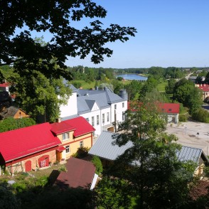 Skats uz Talsiem no Ķēniņkalna Skats uz Talsiem no Ķēniņkalna