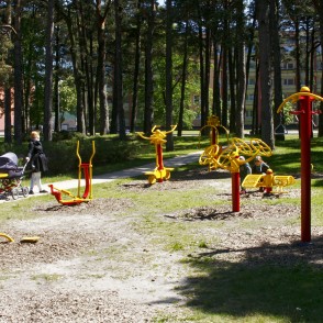 Trenažieri Pārventas Mežaparkā Trenažieri Pārventas Mežaparkā