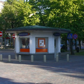 Kiosks Kuldīgas ielā Ventspilī Kiosks Kuldīgas ielā Ventspilī