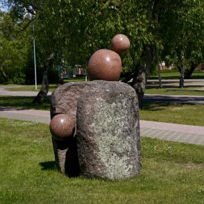 Pauls Jaunzems, skulptūra "Atspulgs" Pauls Jaunzems, skulptūra "Atspulgs"