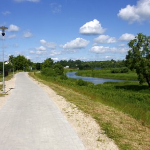 Jaunjelgavas promenāde Jaunjelgavas promenāde