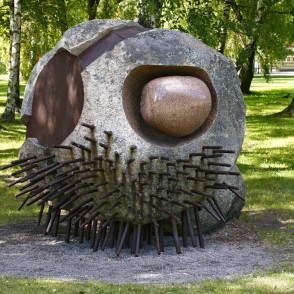 Pauls Jaunzems, skulptūra "Pirāts" Pauls Jaunzems, skulptūra "Pirāts"