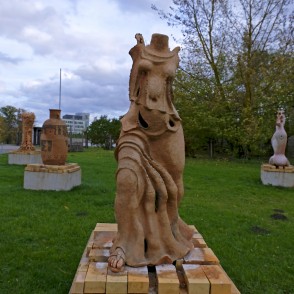 Lielformāta uguns skulptūra "Ideja" Lielformāta uguns skulptūra "Ideja"