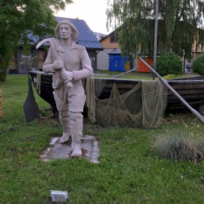 The fisherman sculpture „Oskars” The fisherman sculpture „Oskars”