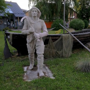 The fisherman sculpture „Oskars” The fisherman sculpture „Oskars”