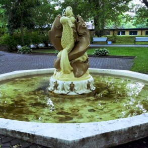 Strūklaka Liepājas jūrmalas parkā Strūklaka Liepājas jūrmalas parkā