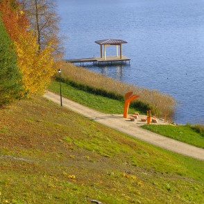 Skats no Tempļa kalna Alūksnē Skats no Tempļa kalna Alūksnē