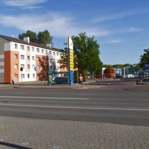 Skats uz Ventspils Olimpisko centru Skats uz Ventspils Olimpisko centru