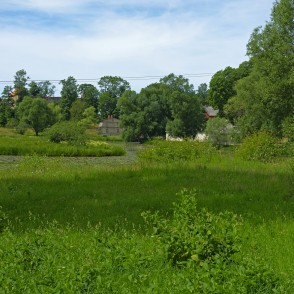 Skats uz Aizputes ordeņa pili Skats uz Aizputes ordeņa pili