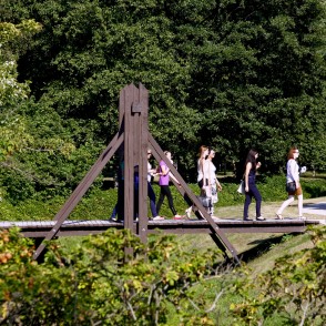 Tiltiņš Ventspils Jūrmalas parkā Tiltiņš Ventspils Jūrmalas parkā