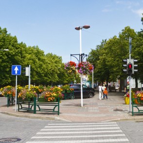Jūras un Kuldīgas ielas krustojums Ventspilī Jūras un Kuldīgas ielas krustojums Ventspilī