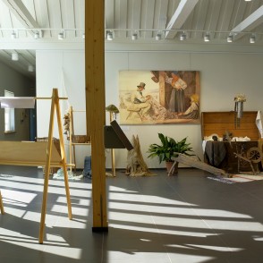 The Interior of the Livonian Community House The Interior of the Livonian Community House